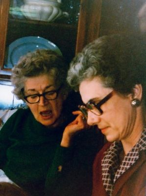 Ruth Nicholson Aylor and Barbara Nicholson Andrews