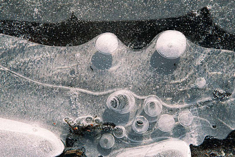 Winter ice