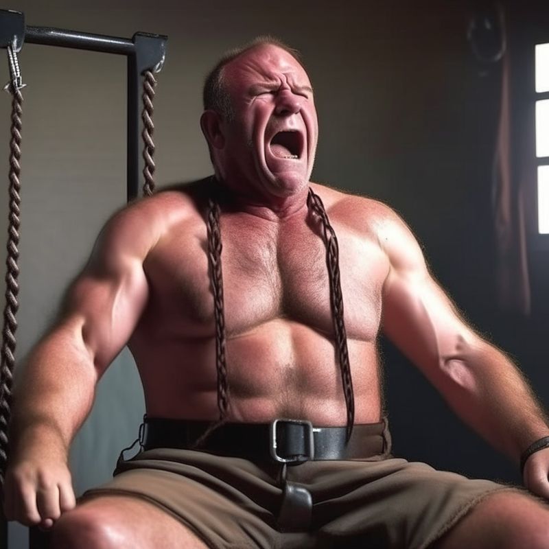 ai generated bdsm gay hairy men cop dads.jpeg