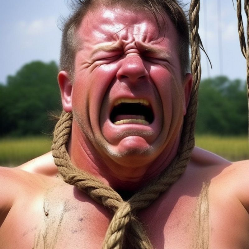 muscle daddy gay bondage man scream.jpeg