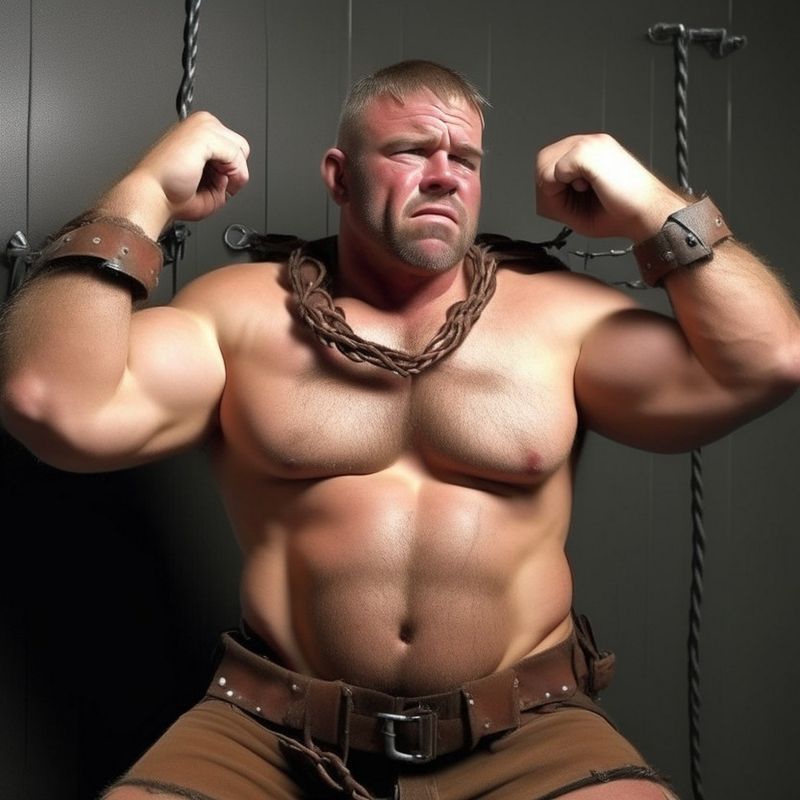 ai generated bdsm gay hairy men armsup.jpeg