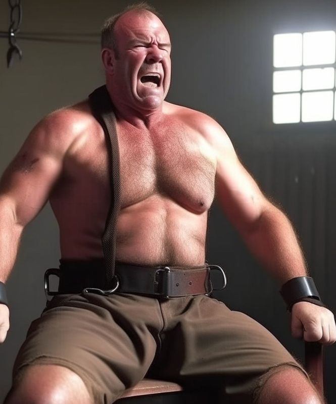ai generated bdsm gay hairy men beefy cop.jpeg