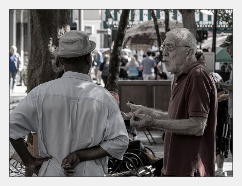  Conversation Streetside  