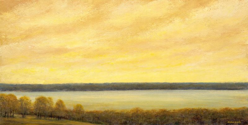 Golden Sunset on the Big Muddy   20 x 40