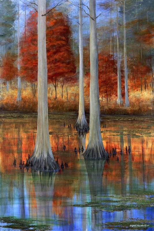 Cypress Brake Maples II   36x24 