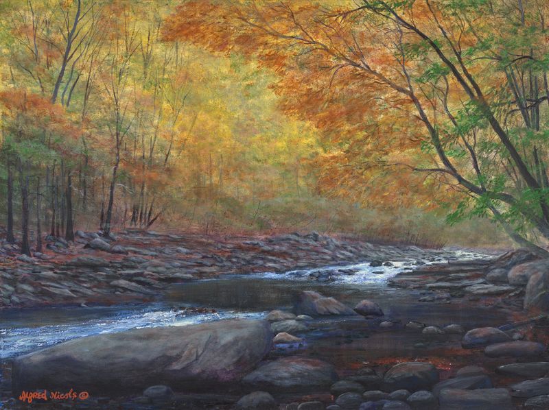 Smoky Mtn Solitude   30x40 