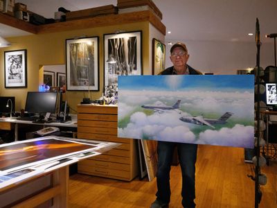 Paintings by James Hand