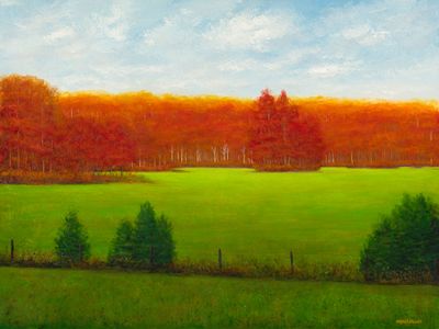 For Ryegrass & Autumn Leaves II