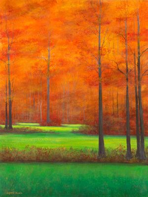 For the Love of Red & Green II 40x30