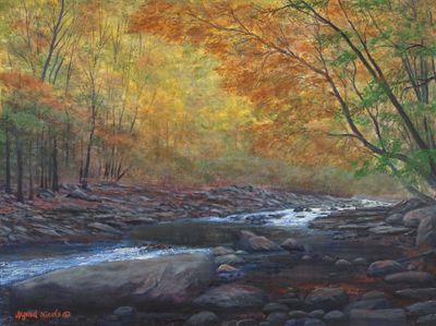 Smoky Mtn Solitude 30x40