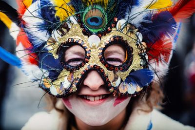 Mardi Gras Faces of 1983