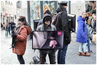 Protest bio-industry