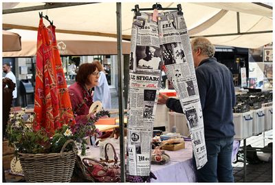 At the marketplace