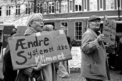 Seniors on climate march