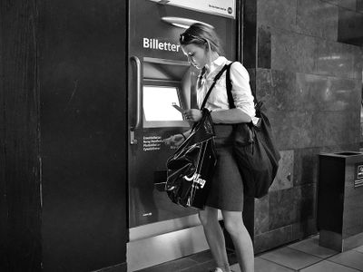 Checking the ticket 2