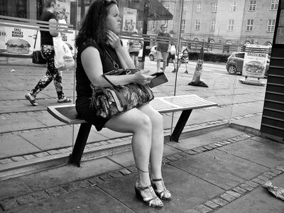 Waiting for the bus 5