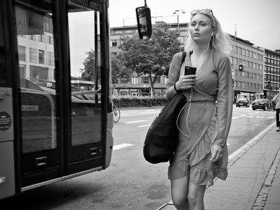 Purposeful pedestrian