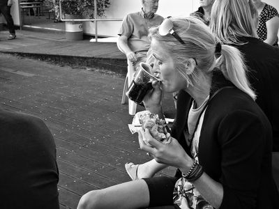 Jazz festival food