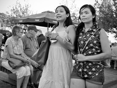 Jazz festival girls