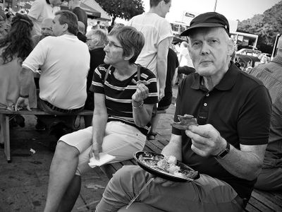 Jazz festival menu roast pork