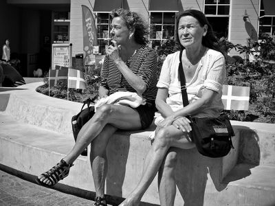 Ladies on the edge
