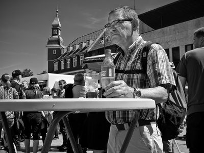 Beer  and coke