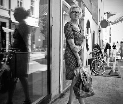 Shopper portrait