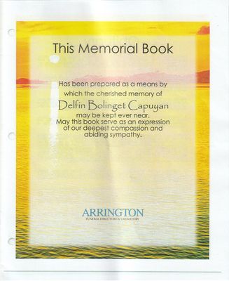 Delfin Capuyan Service, July 23 - 24, 2023