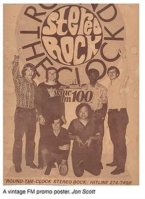FM 100 in it's glory days.