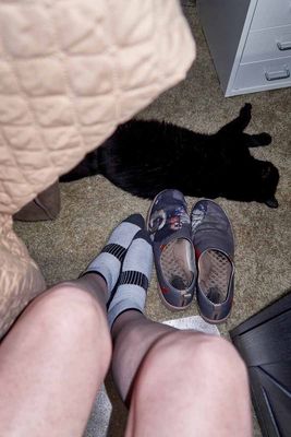 TicTok sleeping next to my shoes.            IMG_1953.jpg