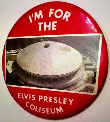 When originally built, the Mid South Coliseum was considered to be named the Elvis Presley Coliseum.