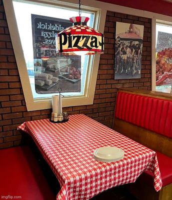 Dining in at Pizza Hut