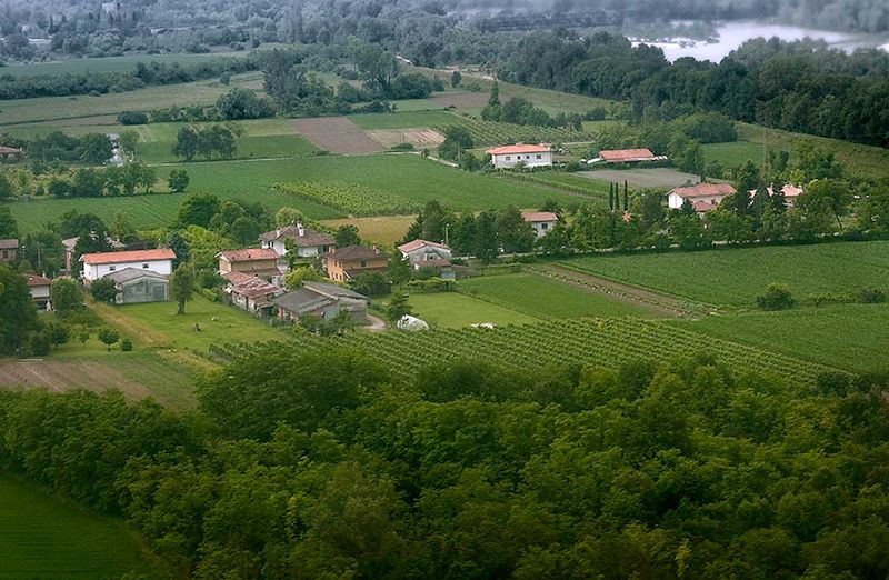 Farms along the way