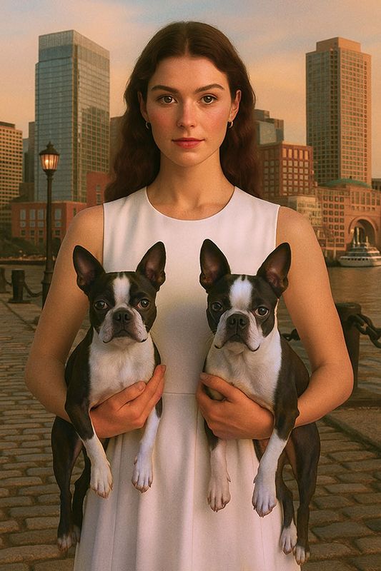 Boston Terriers at the Seaport in Boston.jpg