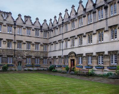 Main quad - Jesus College