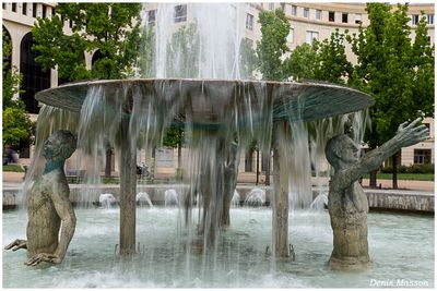 Montpellier, la fontaine aux phbes.</big