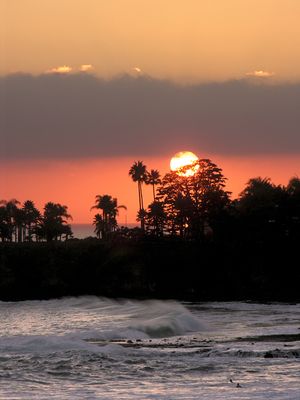 Sunset Waves