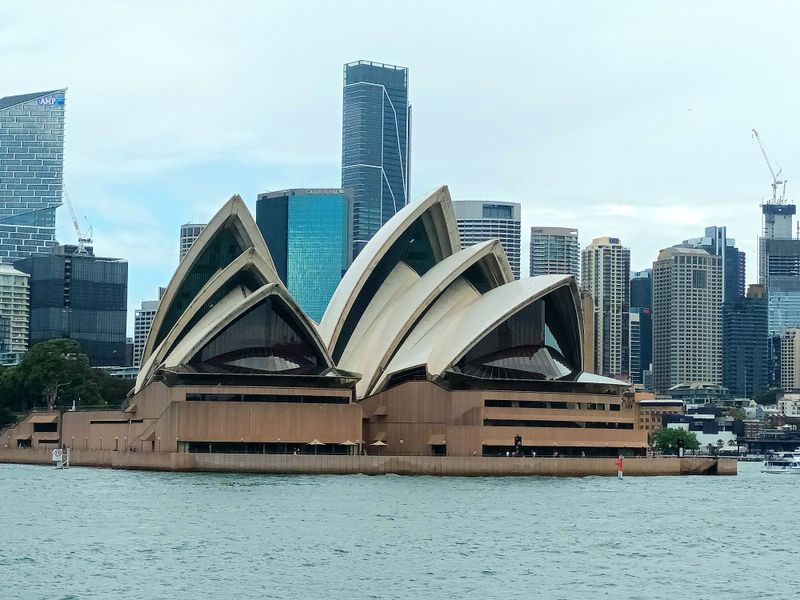 Opera House, viewed from the ferry   2023