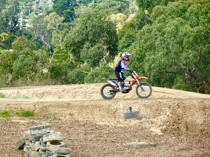Motor Cross tracks for boys having fun.