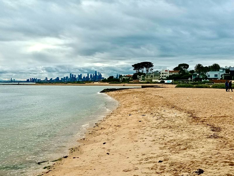 Winter at Brighton beach