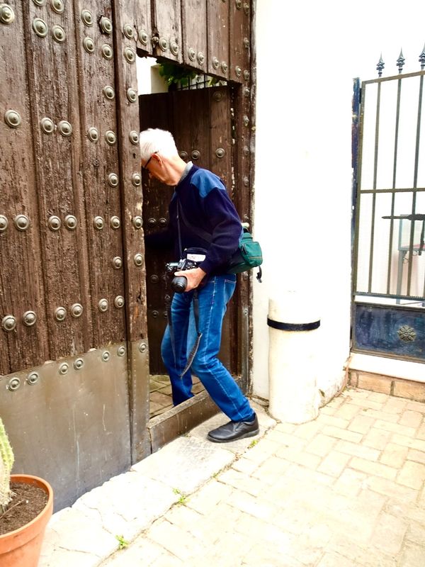 Entering our apartment