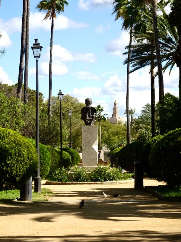 Riverside walkway