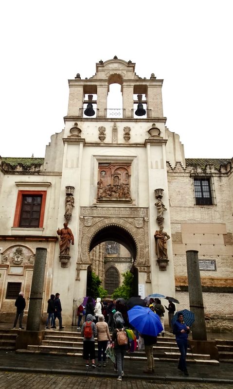 Seville, wet day
