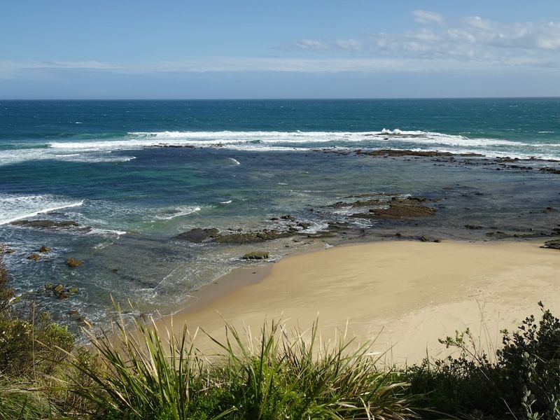 View along the Bunurong Coastal drive