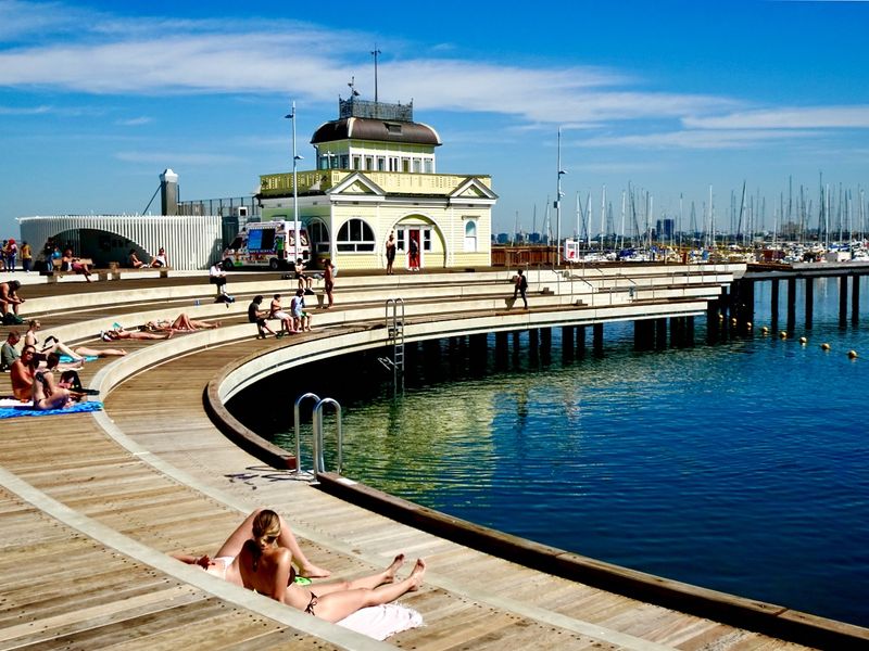 St Kilda Beach pier, Melbourne