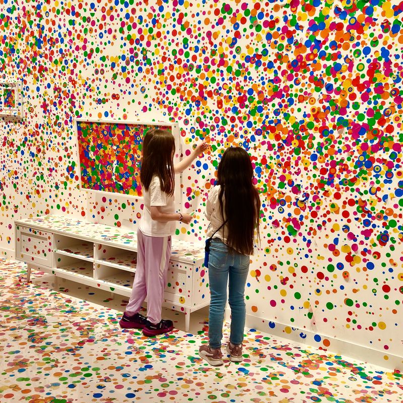 Yakoi Kusama at the NGV