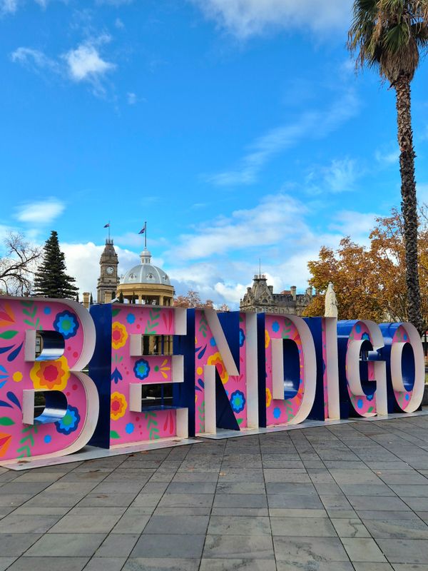 Bendigo, always a shout out!