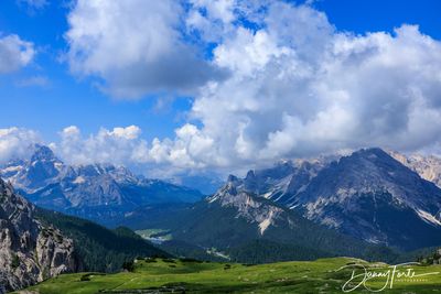 View from Tre Cime
