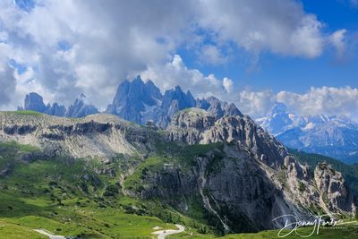 View from Tre Cime