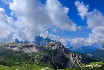 View from Tre Cime